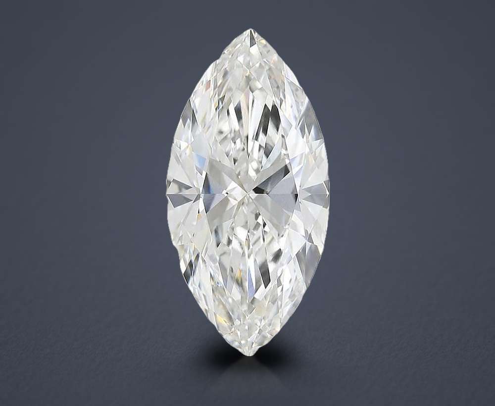 9.73ct F VVS1 Rare Carat Ideal Cut Marquise Lab Grown Diamond