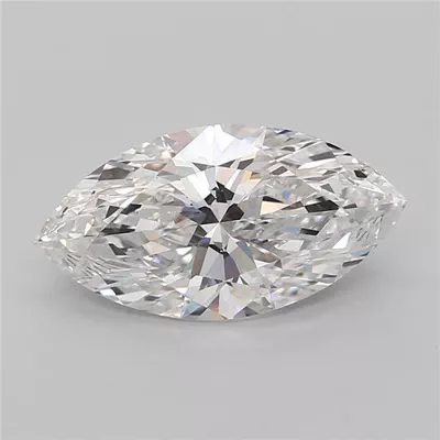3.00ct E VS1 Rare Carat Ideal Cut Marquise Lab Grown Diamond