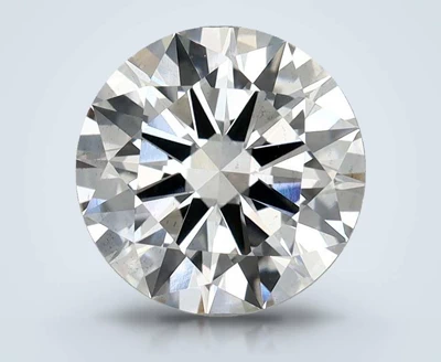 2.56ct F SI1 Excellent Cut Round Lab Grown Diamond