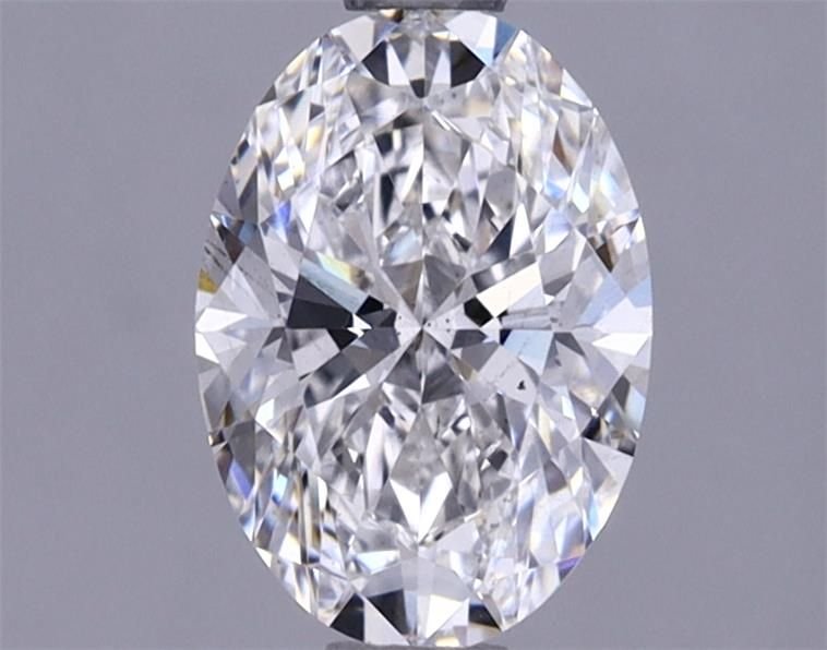 1.18ct F SI1 Rare Carat Ideal Cut Oval Lab Grown Diamond