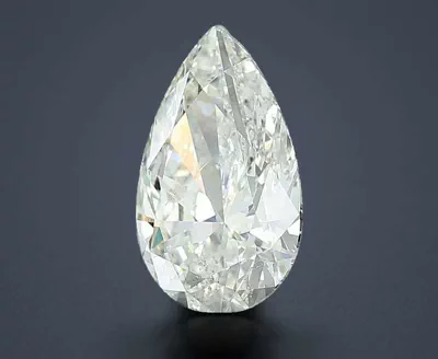3.06ct K SI2 Rare Carat Ideal Cut Pear Diamond