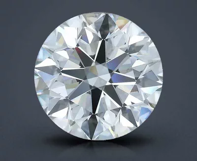 2.90ct J VVS2 Excellent Cut Round Diamond