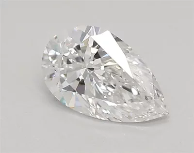0.78ct D VVS2 Rare Carat Ideal Cut Pear Lab Grown Diamond