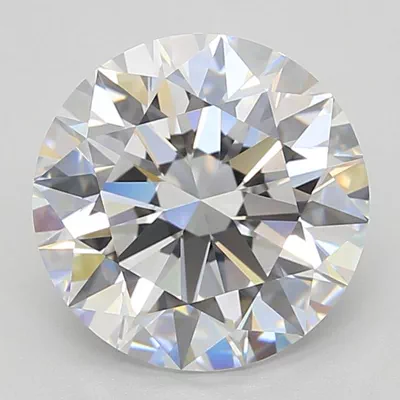 3.53ct D VVS2 Rare Carat Ideal Cut Round Lab Grown Diamond