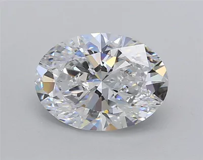 1.52ct D VVS2 Rare Carat Ideal Cut Oval Lab Grown Diamond