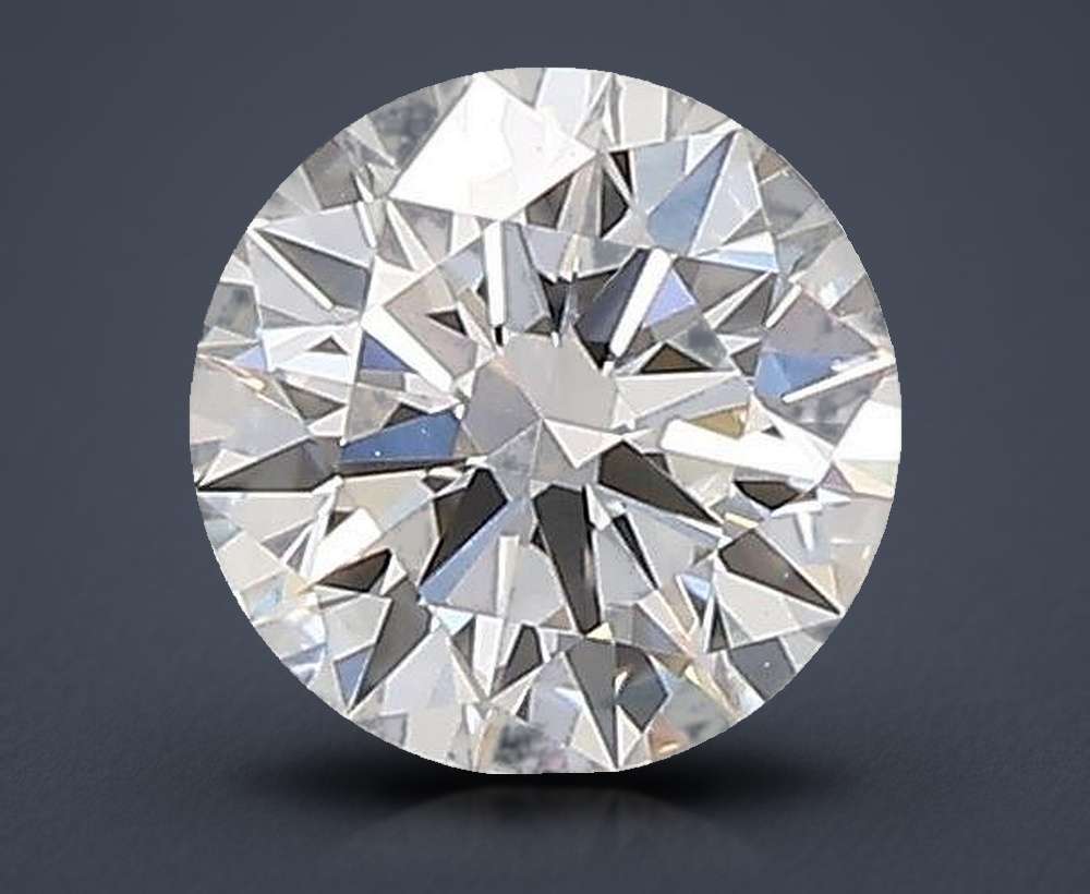 0.48ct D VVS1 Rare Carat Ideal Cut Round Lab Grown Diamond