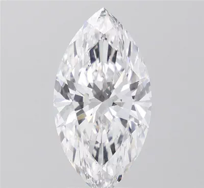 3.09ct E VVS2 Rare Carat Ideal Cut Marquise Lab Grown Diamond
