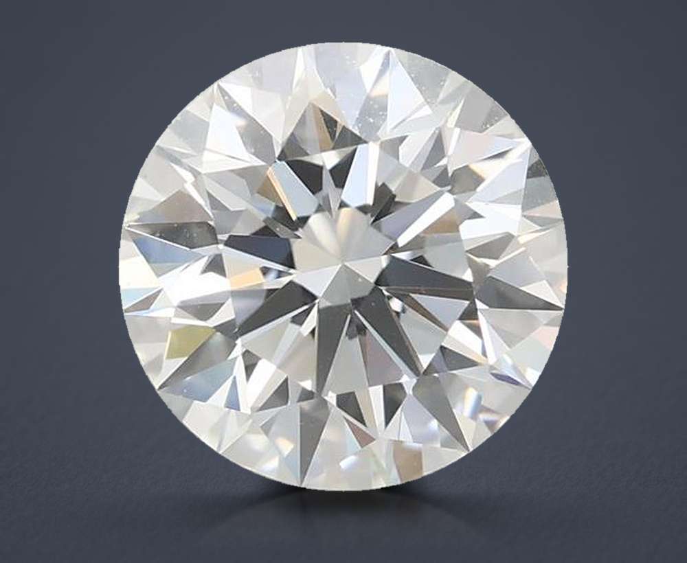 1.71ct D VVS2 Rare Carat Ideal Cut Round Lab Grown Diamond