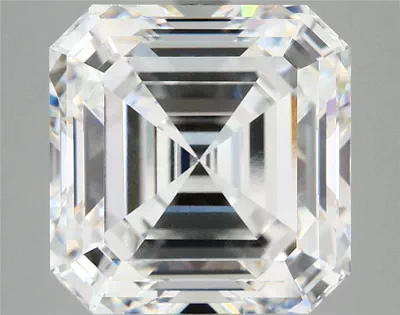 8.15ct E VVS2 Rare Carat Ideal Cut Asscher Lab Grown Diamond