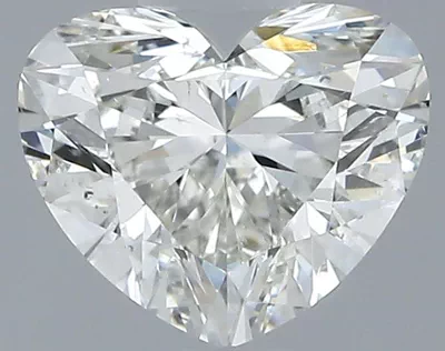 0.91ct J SI2 Rare Carat Ideal Cut Heart Diamond