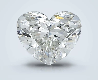 0.91ct J SI2 Rare Carat Ideal Cut Heart Diamond