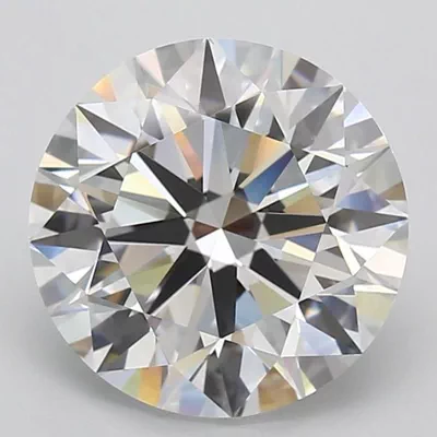 5.02ct D VVS2 Rare Carat Ideal Cut Round Lab Grown Diamond