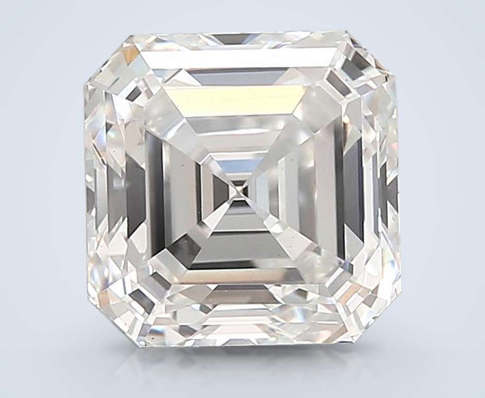 4.08ct E VS1 Rare Carat Ideal Cut Asscher Lab Grown Diamond