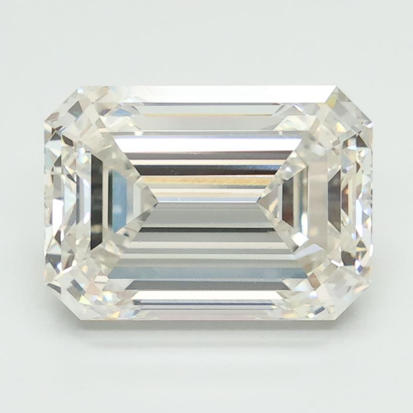4.04ct G VVS2 Excellent Cut Emerald Lab Grown Diamond