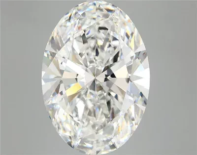 10.02ct F VVS2 Rare Carat Ideal Cut Oval Lab Grown Diamond