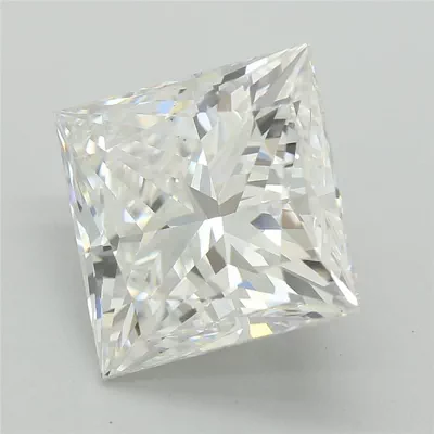 4.06ct D VS1 Rare Carat Ideal Cut Princess Lab Grown Diamond