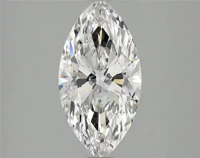 1.92ct F SI1 Rare Carat Ideal Cut Marquise Lab Grown Diamond