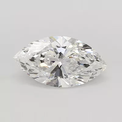 3.09ct E VS1 Rare Carat Ideal Cut Marquise Lab Grown Diamond