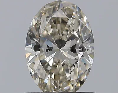 0.75ct K SI2 Rare Carat Ideal Cut Oval Diamond