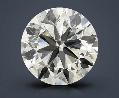 3.48ct J VVS2 Very Good Cut Round Lab Grown Diamond