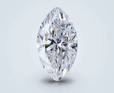 2.51ct F SI2 Rare Carat Ideal Cut Marquise Diamond