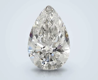 12.31ct F VVS2 Rare Carat Ideal Cut Pear Lab Grown Diamond