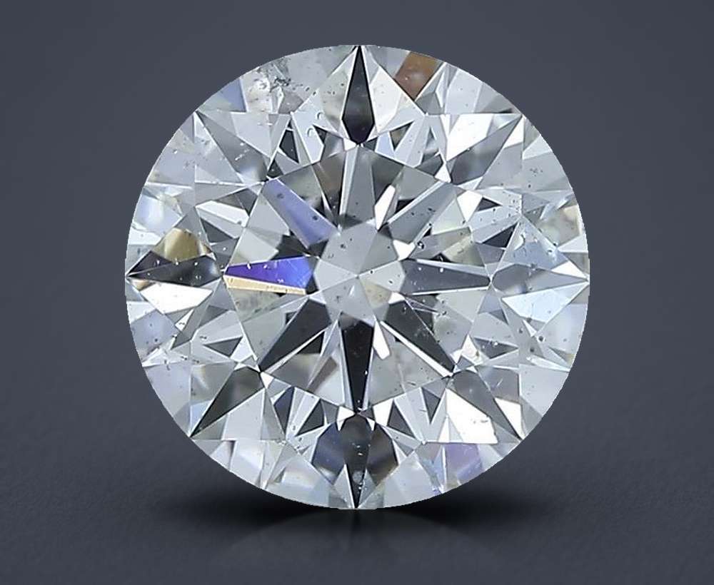2.30ct G SI2 Rare Carat Ideal Cut Round Diamond