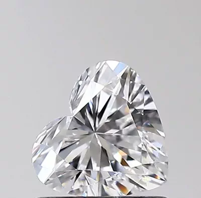 0.59ct D VVS1 Rare Carat Ideal Cut Heart Diamond