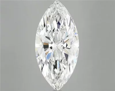 5.03ct F VS2 Rare Carat Ideal Cut Marquise Lab Grown Diamond