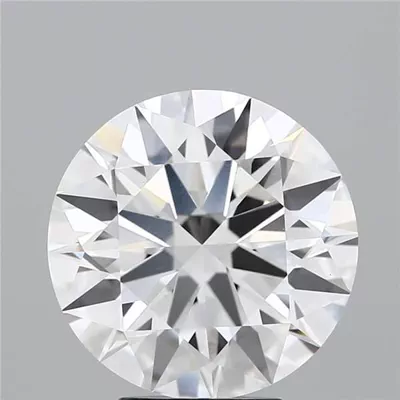 5.21ct H VVS2 Rare Carat Ideal Cut Round Lab Grown Diamond
