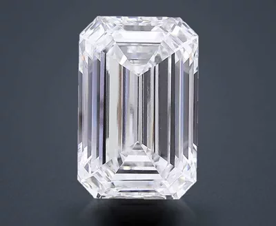 16.43ct F VVS2 Rare Carat Ideal Cut Emerald Lab Grown Diamond