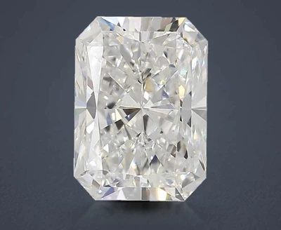 3.19ct D VS1 Very Good Cut Radiant Lab Grown Diamond