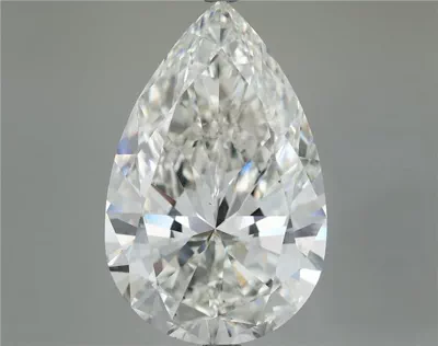 10.03ct J VS1 Very Good Cut Pear Diamond