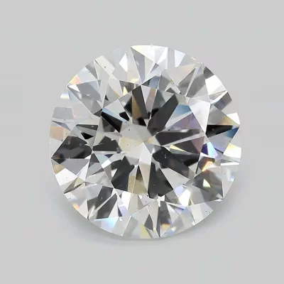 10.69ct F SI1 Rare Carat Ideal Cut Round Lab Grown Diamond