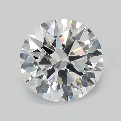 3.37ct D VVS2 Rare Carat Ideal Cut Round Lab Grown Diamond