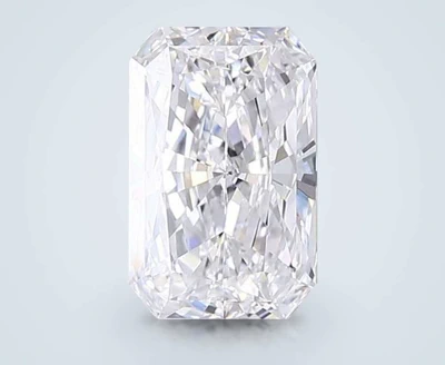 4.50ct E VVS2 Excellent Cut Radiant Lab Grown Diamond