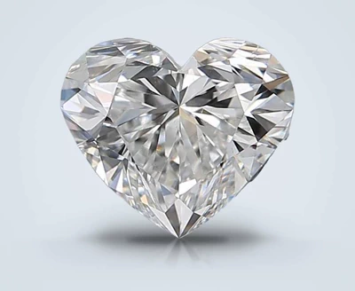 0.92ct E SI1 Rare Carat Ideal Cut Heart Diamond