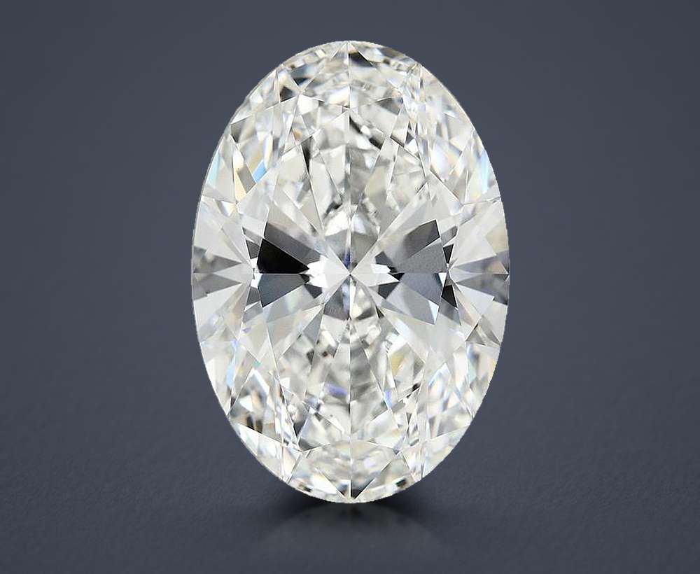 11.83ct E VVS2 Rare Carat Ideal Cut Oval Lab Grown Diamond