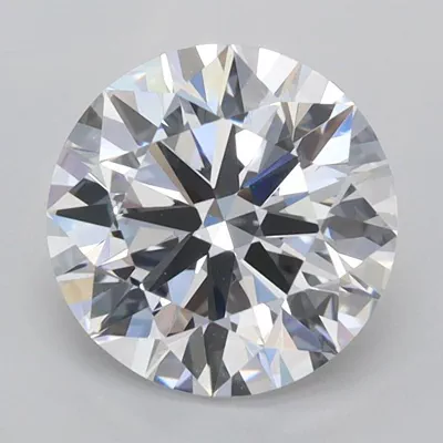 1.84ct D VVS1 Rare Carat Ideal Cut Round Lab Grown Diamond