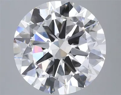 6.01ct I VS1 Very Good Cut Round Lab Grown Diamond