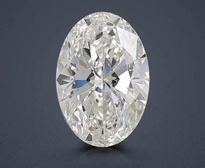 3.03ct E VS1 Rare Carat Ideal Cut Oval Lab Grown Diamond