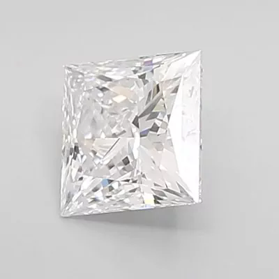 0.97ct D VVS1 Rare Carat Ideal Cut Princess Lab Grown Diamond