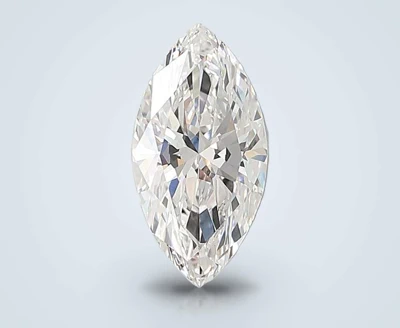 3.28ct F VVS2 Rare Carat Ideal Cut Marquise Lab Grown Diamond