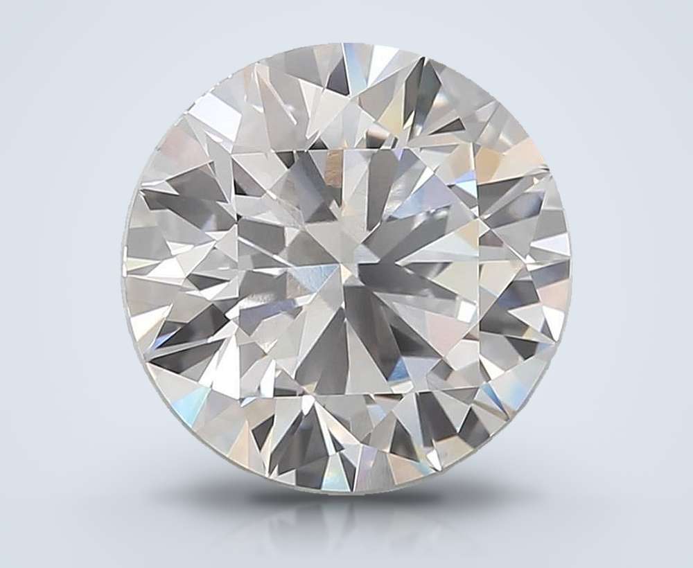 8.72ct E VVS2 Rare Carat Ideal Cut Round Lab Grown Diamond
