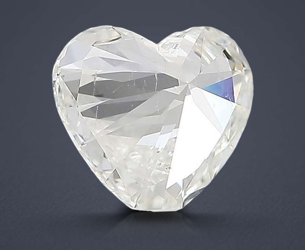 1.03ct H SI2 Very Good Cut Heart Diamond