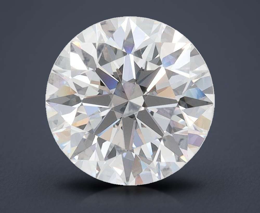 2.97ct D FL Rare Carat Ideal Cut Round Lab Grown Diamond