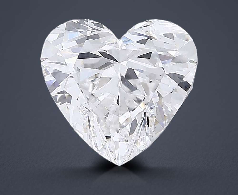 6.02ct D VS2 Rare Carat Ideal Cut Heart Lab Grown Diamond