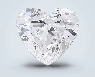 6.02ct D VS2 Rare Carat Ideal Cut Heart Lab Grown Diamond