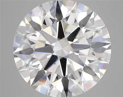 6.47ct D VS1 Rare Carat Ideal Cut Round Lab Grown Diamond