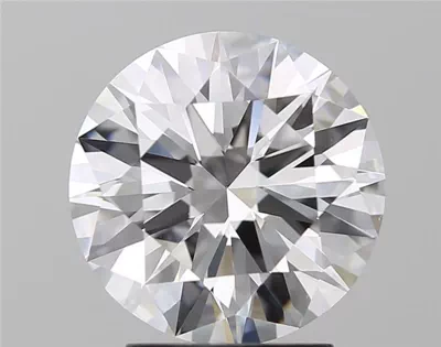 2.64ct E VS2 Rare Carat Ideal Cut Round Diamond